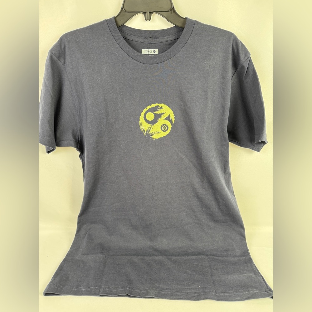 Stance, the crew T, medium yin yang graphic